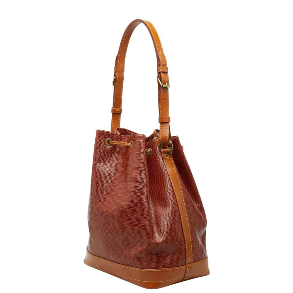 Louis Vuitton Gold Bag Brown Kenya Hobo Leather Brown Zipangu Noe Epi Gold Brown